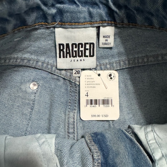 Ragged Straight Leg Jeans - Picture 3 of 4
